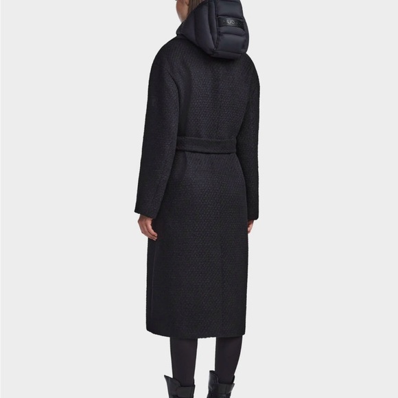 BRAND NEW LILA WOMENS WOOL BLEND JACKET WITH REMOVABLE HOODED DICKIE RUDSAK - Picture 6 of 10